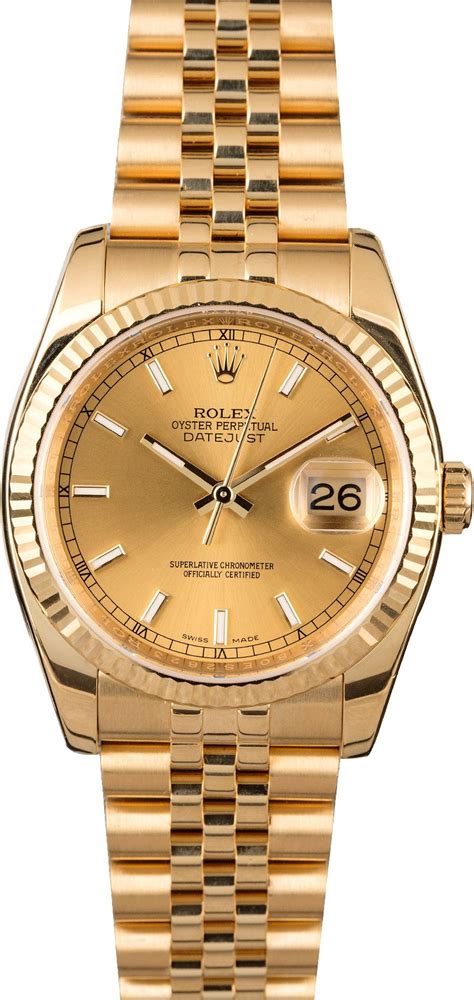 all gold Rolex men's